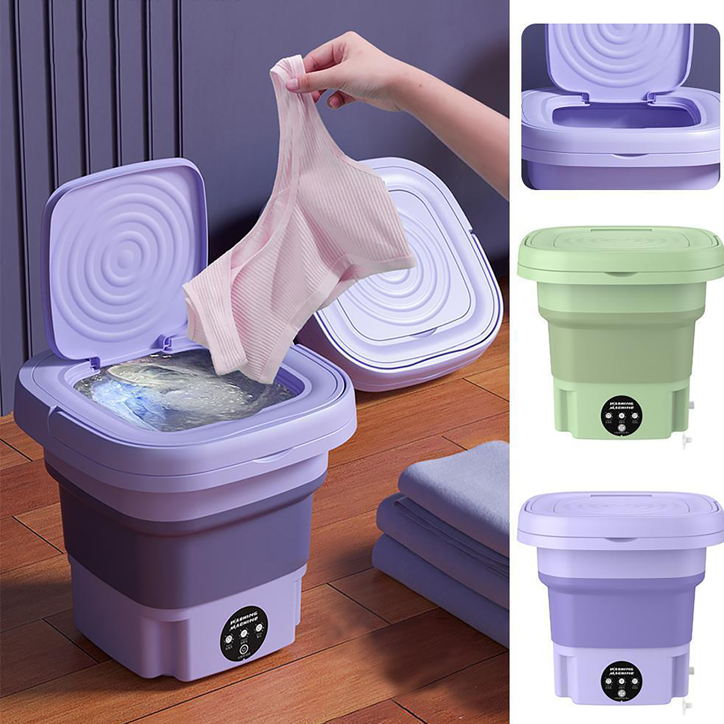 Multi-Function Folding Washing Machine