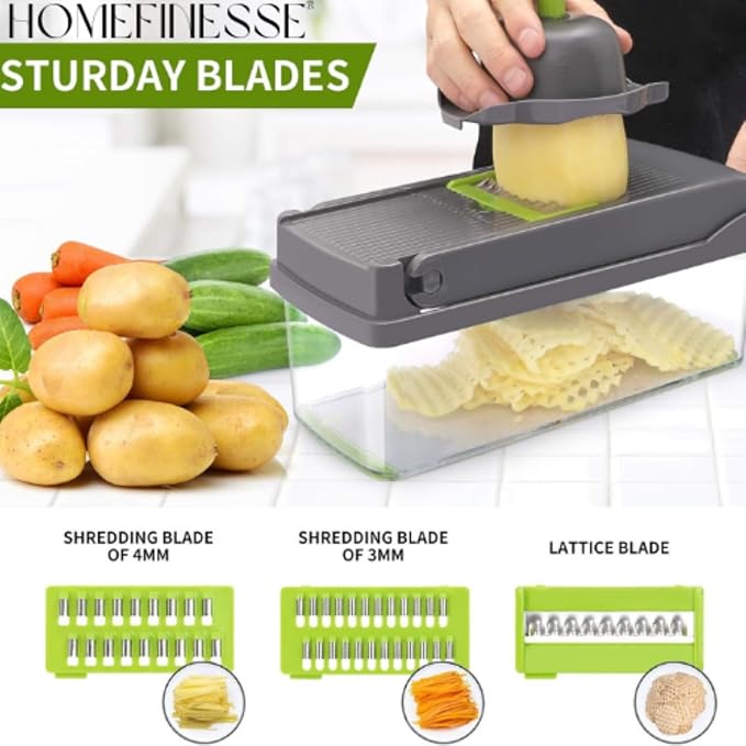 16-in-1 Multifunctional Vegetable Chopper