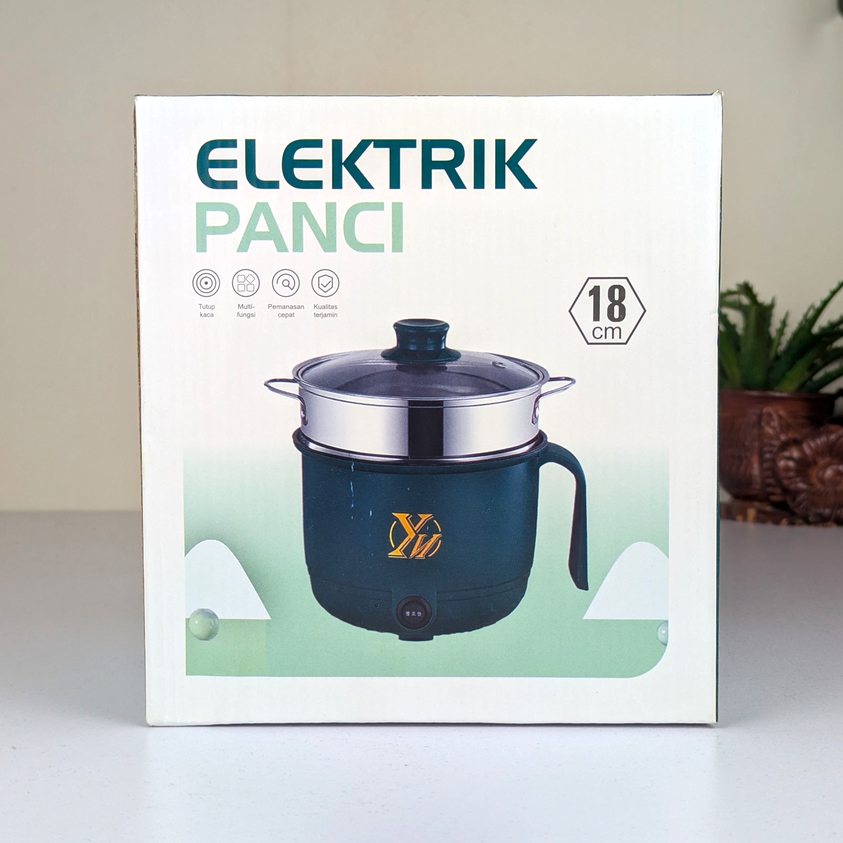 Electric Panci Non-Stick Cooking Pot | Mini Electric Cooking Pot 600W